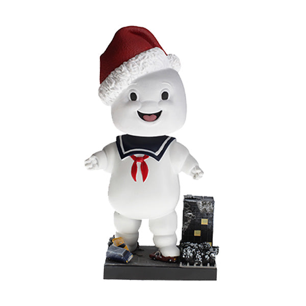 Holiday Ghostbusters Stay Puft Bobblehead