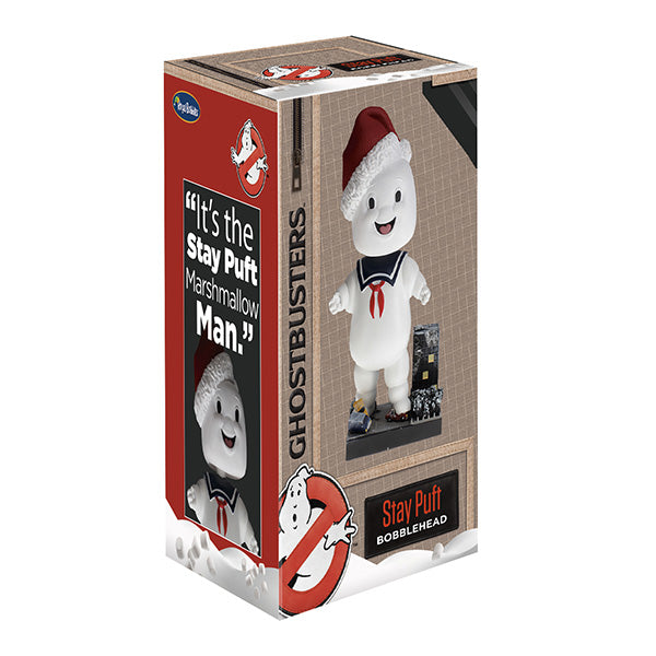 Holiday Ghostbusters Stay Puft Bobblehead